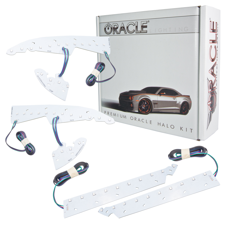 GMC Sierra DRL Headlight Upgrade Kit - ORACLE Lighting - ColorSHIFT 2.0 - `14-`15